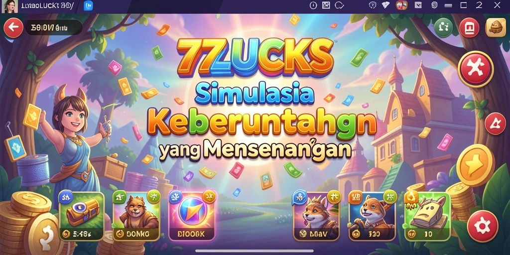 Tangkapan layar dari gameplay seru 77LUCKS yang menunjukkan interaksi pemain.