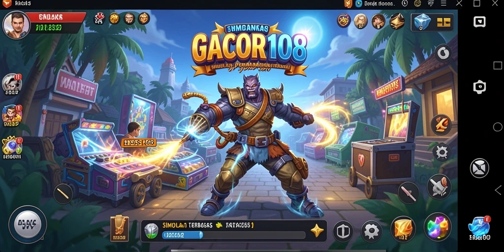 Screenshot dari gameplay GACOR108 yang menunjukkan pengalaman simulasi yang seru.