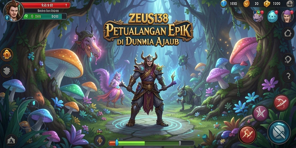 Tampilan gameplay <strong>ZEUS138</strong> yang menakjubkan di dunia petualangan.
